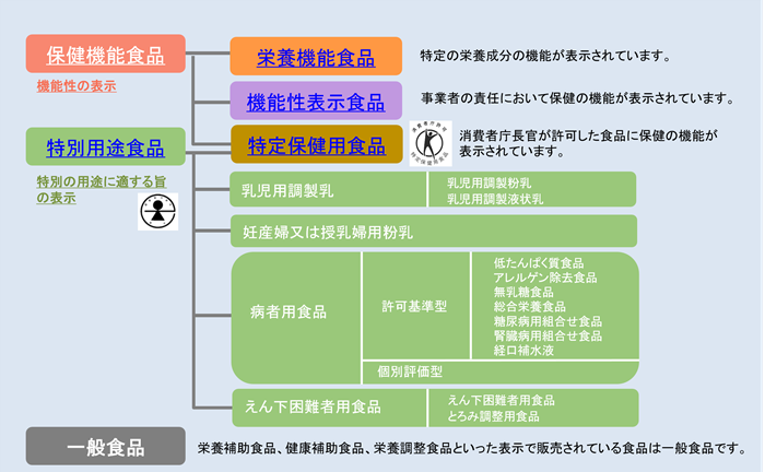 画像:保健機能食品とは