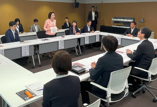 写真:意見交換会の様子