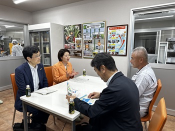 写真:意見交換の様子