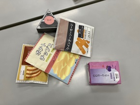 写真:食品表示例