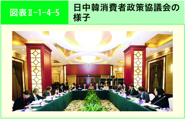 図表2-1-4-5日中韓消費者政策協議会の様子