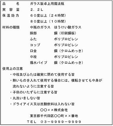 表示例