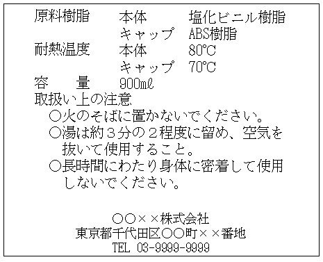 表示例